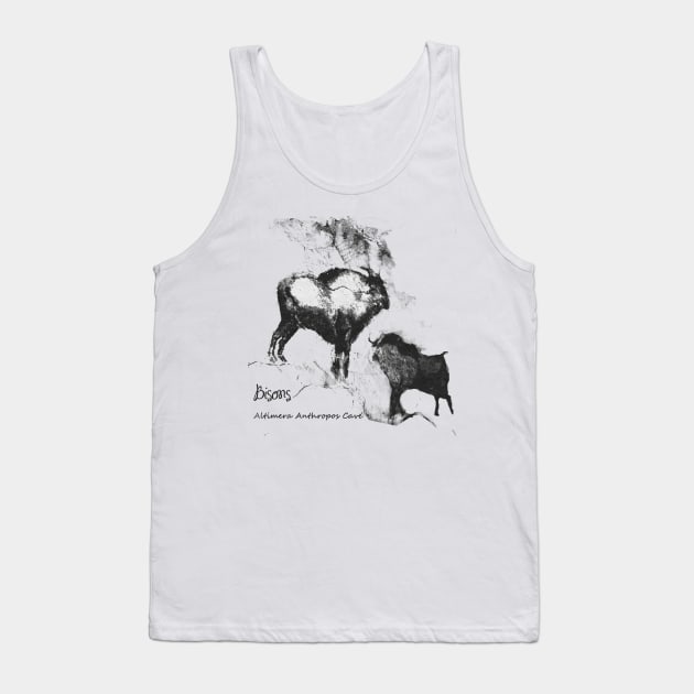 Bison of Altamira Tank Top by mindprintz